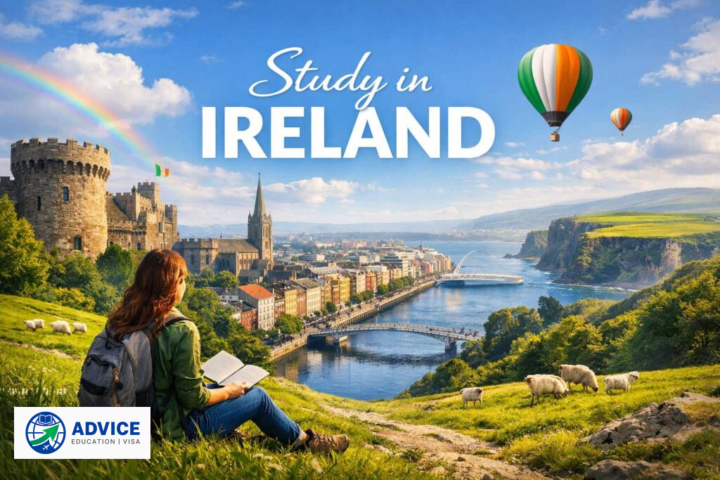 Study in Ireland for international students – universities in Dublin Ireland with student support from Advice Education & Visa Services
